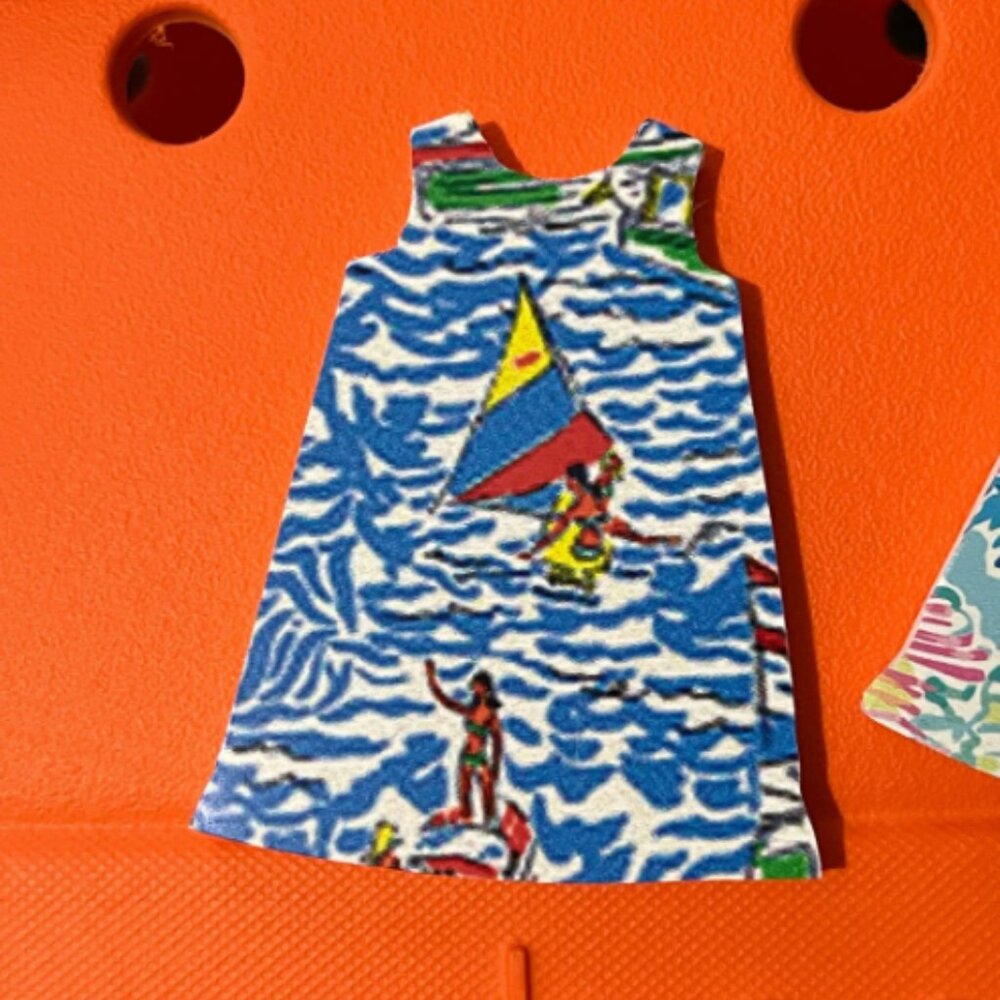 Lilly Pulitzer Shift Dress Bogg Charms-One of a Kind! - Picture 4 of 6